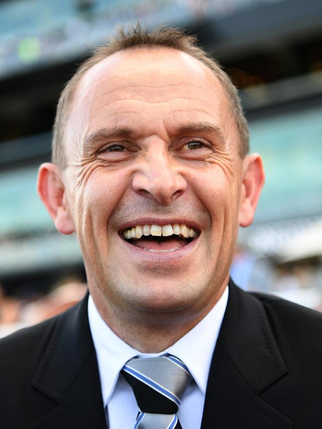 Trainer Chris Waller. Pic: AAP Image/David Moir.