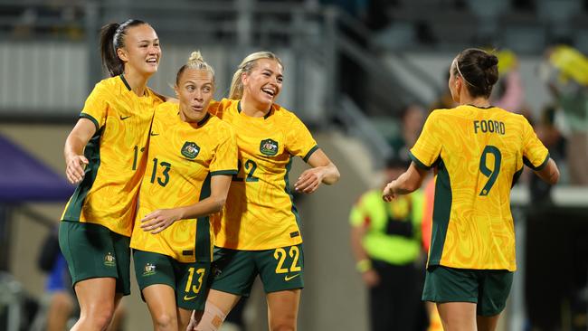 What a performance from the Matildas. Photo by James Worsfold/Getty Images