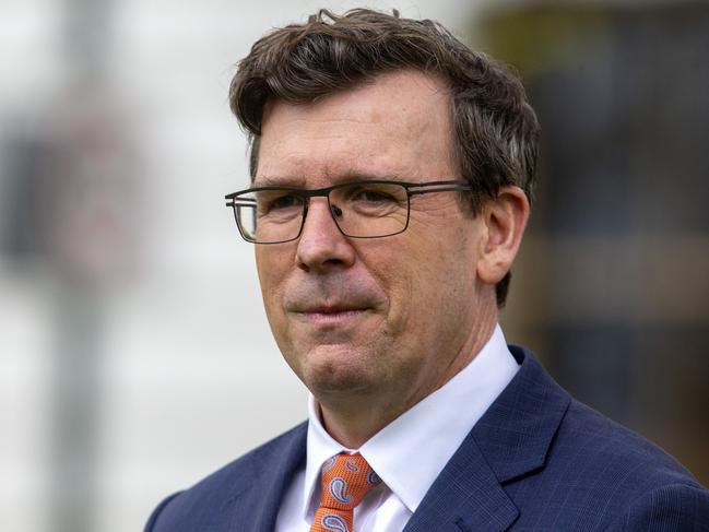 Education Minister Alan Tudge has announced sex education will be beefed up to teach students about “respect and consent”. Picture: NCA NewsWire / Sarah Matray