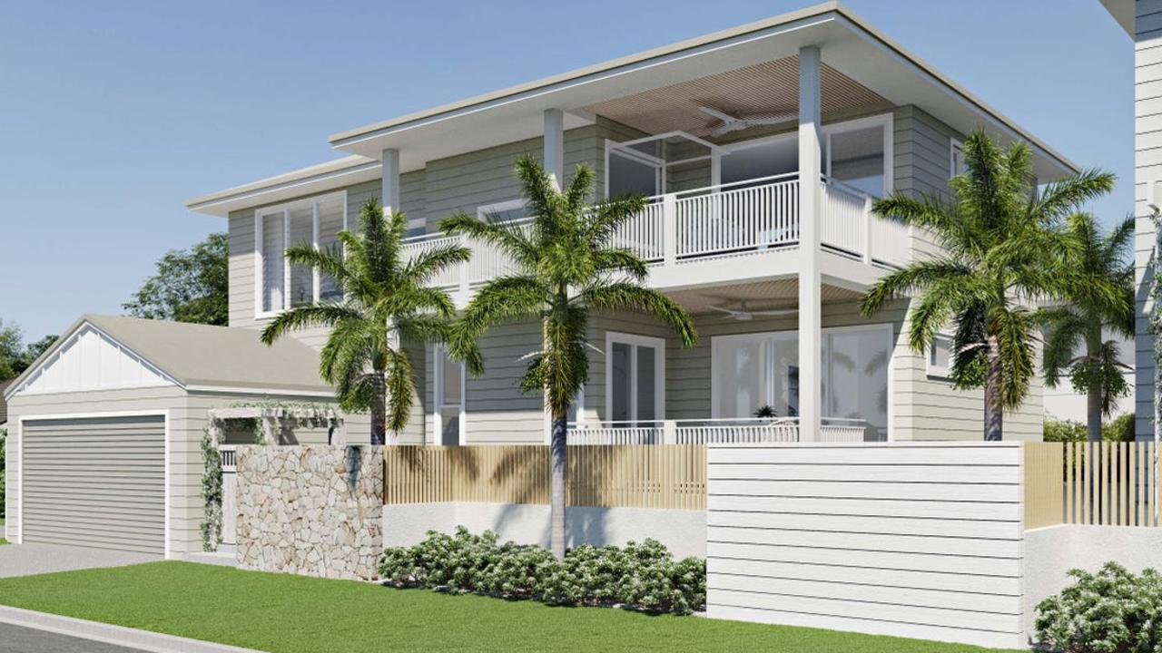 This four-bedroom house at 34 Teal Ave, Paradise Point, is on the market for $1.895 million.