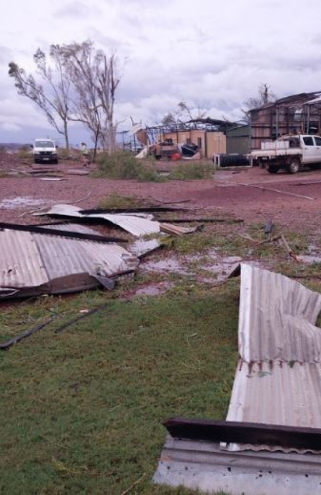 Tropical Cyclone Isla hit the WA coast east of Port Hedland about midnight Thursday. Source: CPR radio