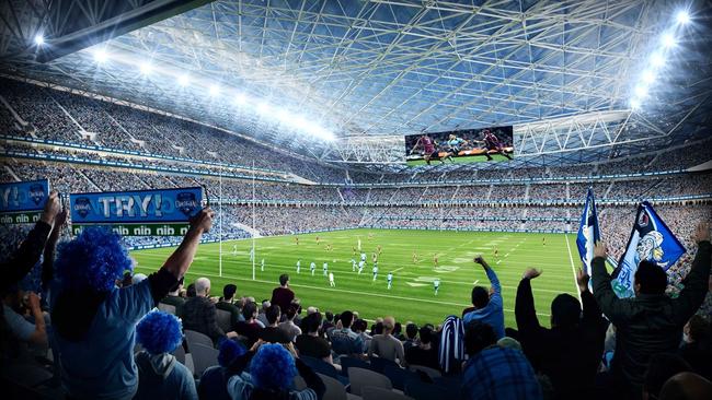 The rectangular and roofed ANZ will provide an amazing atmosphere for matches of all codes.