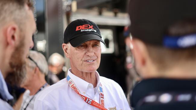 Wood Brothers Racing co-owner Eddie Wood at Richmond Raceway. Photo: David McCowen