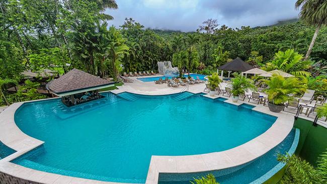 Lomas del Volcan hotel in Costa Rica.