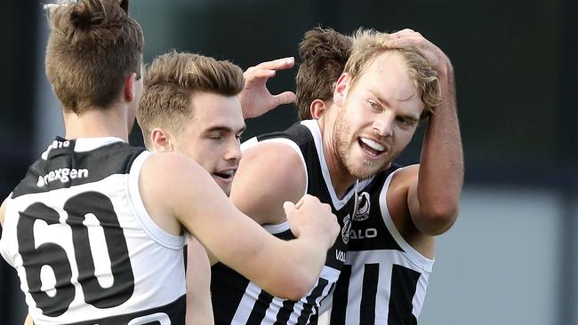 Jack Watts kicked two goals in the SANFL. Picture: Sarah Reed