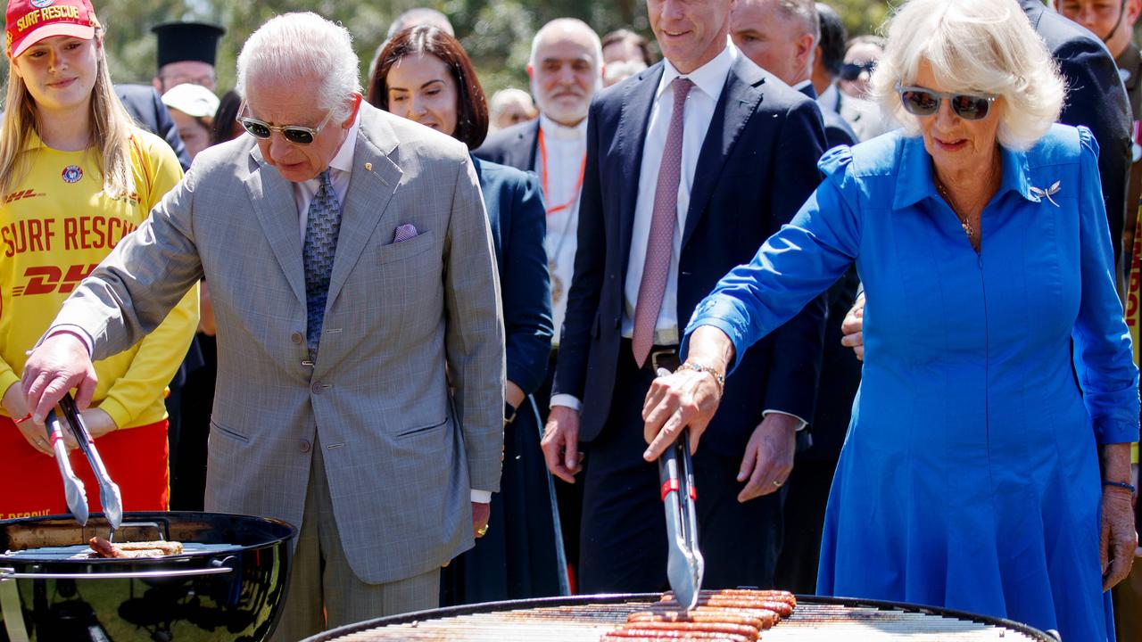 Royals put barbecue skills to the test