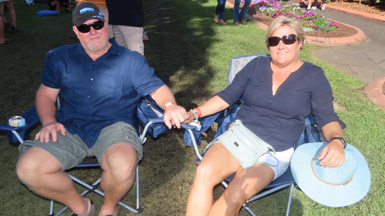 Cameron Miller and Sam Scott at the Relish Food & Wine Festival.
