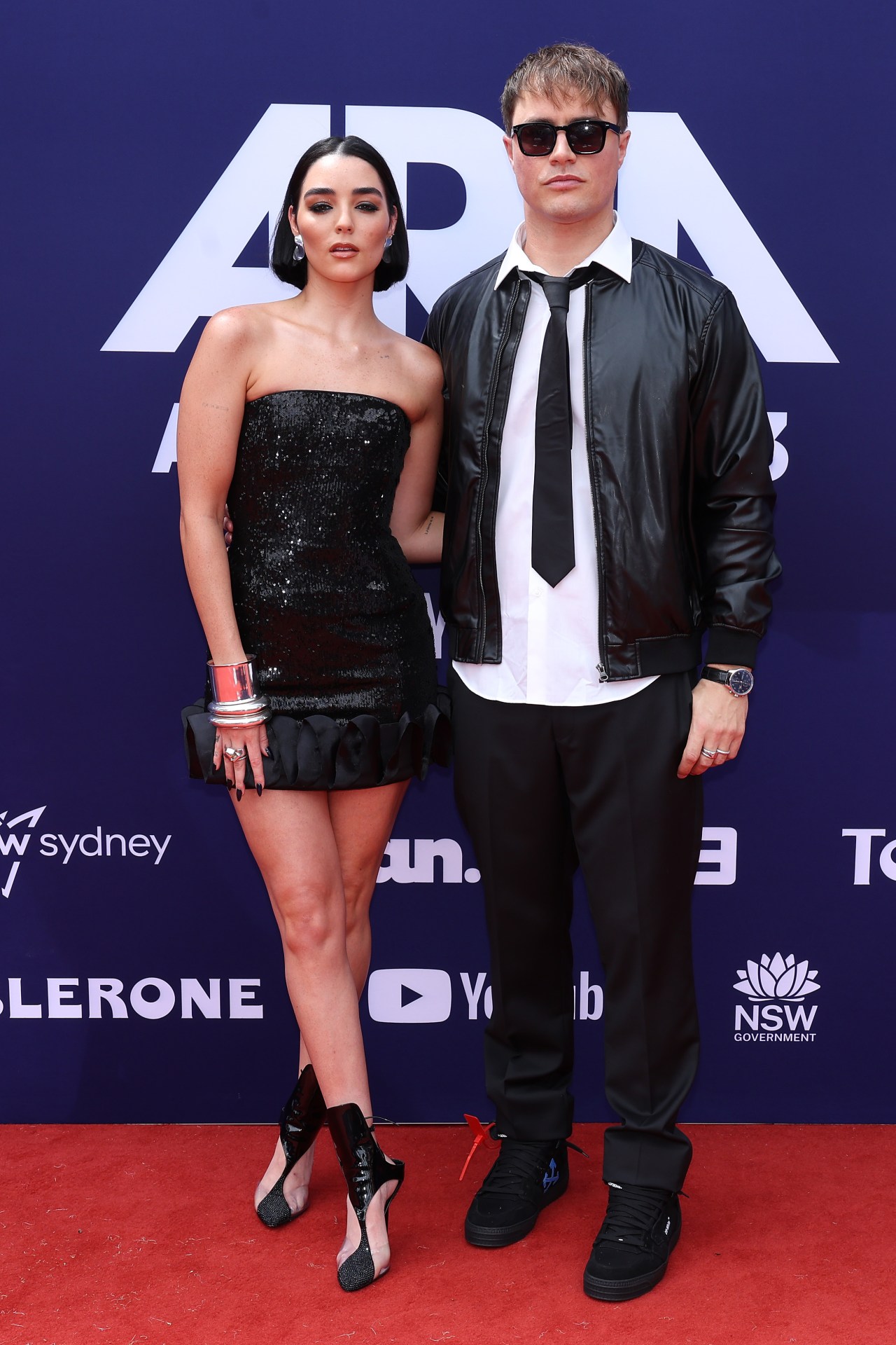 <p>Indiana Massara and Illy attend the 2023 ARIA Awards.</p>