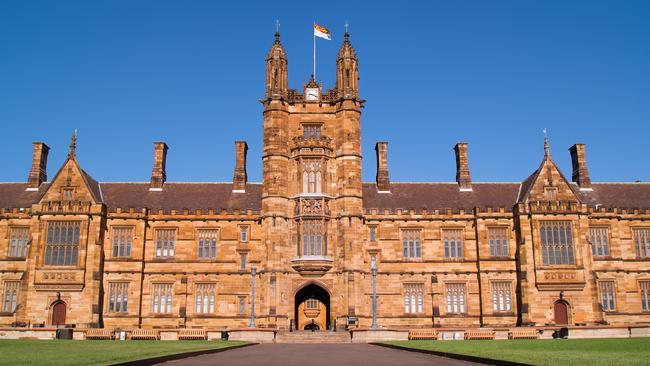 There is no target number on job losses at the University of Sydney.