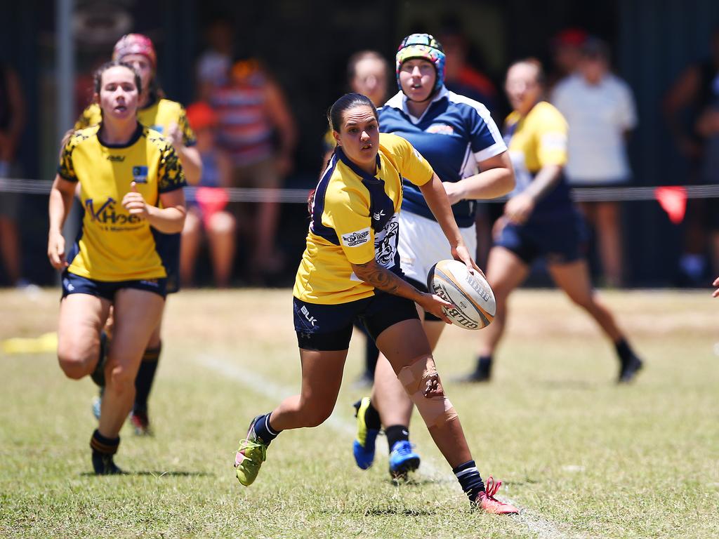 The Mudcrabs 7s rugby union tournment with mens and womens matches ...