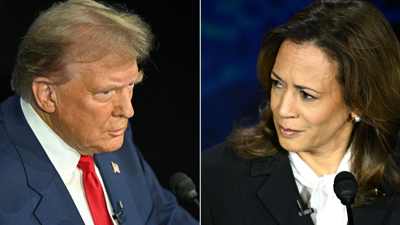 Shocking moment drunk driver nearly rams Kamala Harris’ car