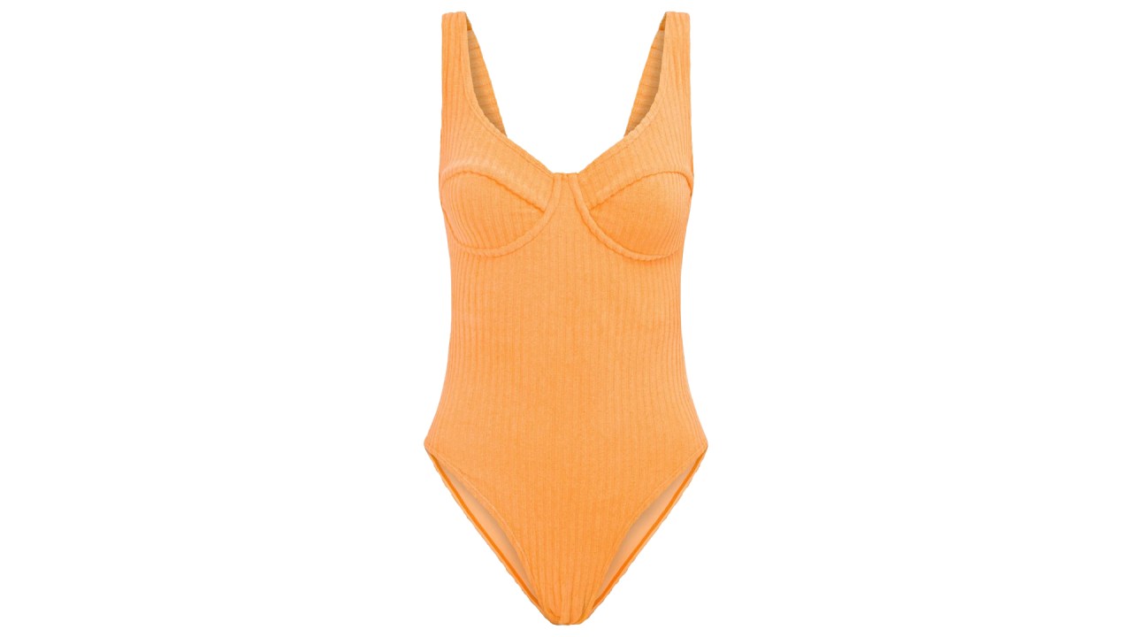 Ochre Lane one piece, $200