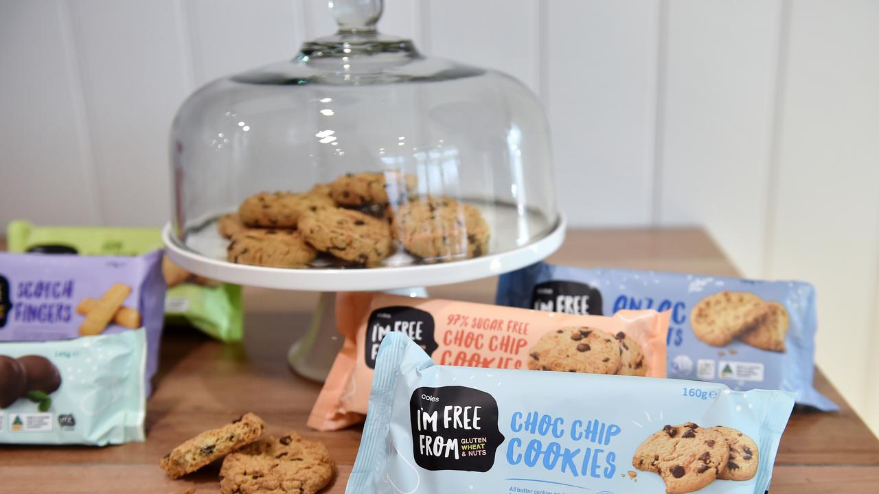 Allergen-free manufacturer Not a Trace turns out treats free of gluten and nuts at its facility in Mordialloc, Victoria. Picture: Nicki Connolly