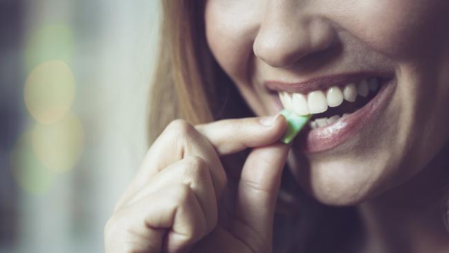 Gum is good – especially the sugar-free kind – after eating. Picture: IsStock