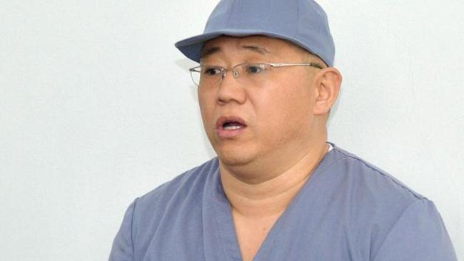 Kenneth Bae, a Korean-American Christian missionary was detained in North Korea for more than a year. Picture: Kyodo/AP