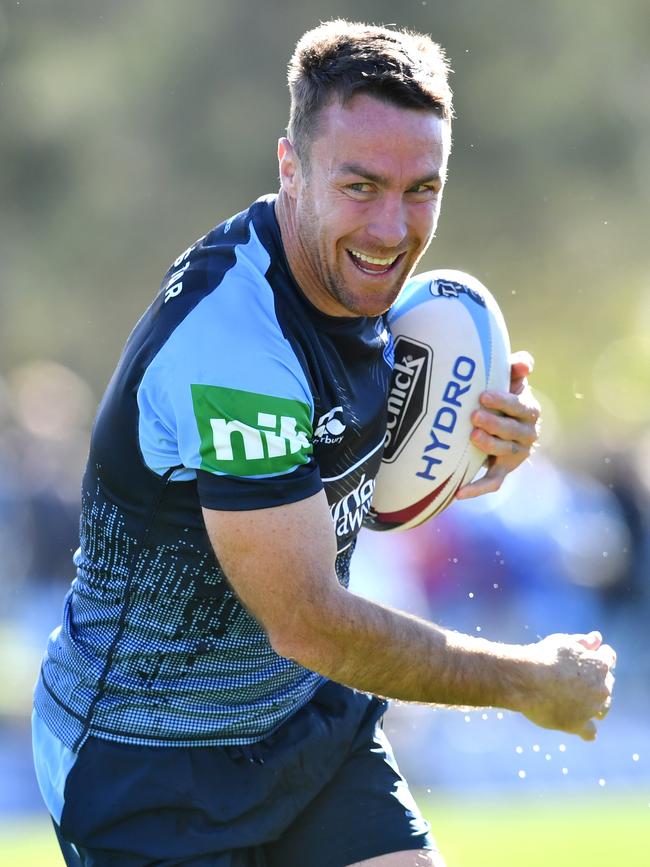 James Maloney’s ability to handle pressure is a concern. Picture: AAP Image/Darren England