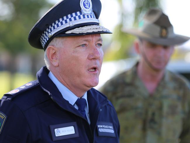 NSW Police Commissioner Mick Fuller has warned people not to attend next weeks’s BLM protest.