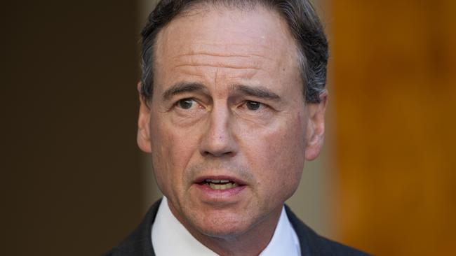 Minister for Health Greg Hunt. Picture: NCA NewsWire / Martin Ollman