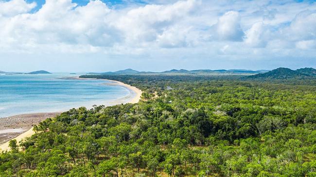 The 88ha land parcel located at Punsand Bay, Cape York.