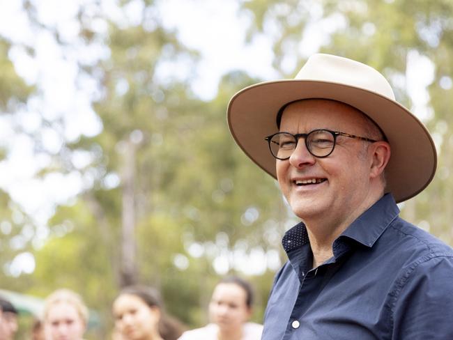 03-08-2024 - Prime Minister Anthony Albanese photographed at Garma 2024. Picture: Teagan Glenane / YYF