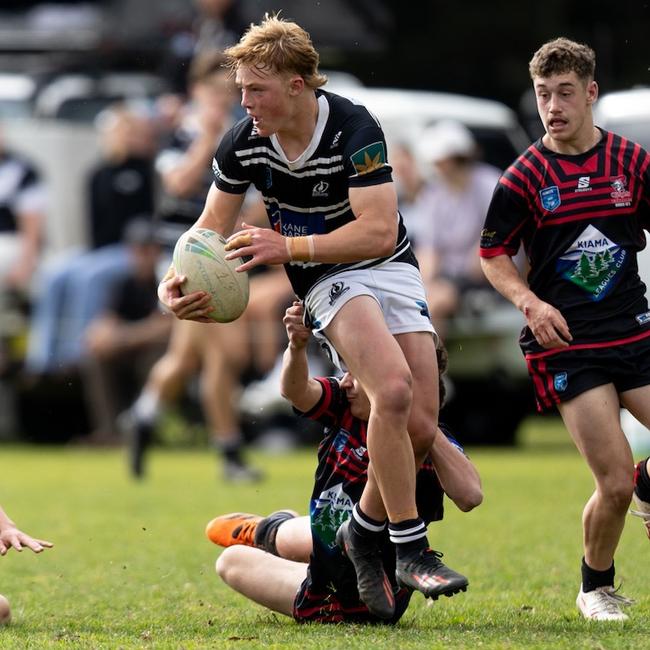 Charlie Heidke of the Berry Shoalhaven Heads Magpies U18s. Picture: Tahlia Crane Photography