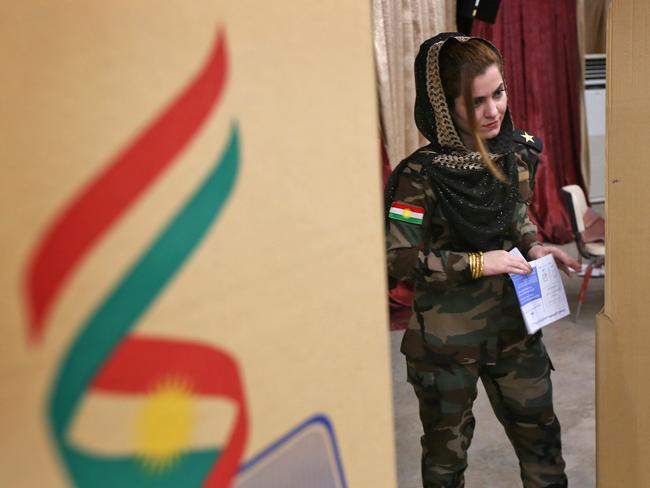 Iraqi Kurds voted in an independence referendum in defiance of Baghdad which has warned of 