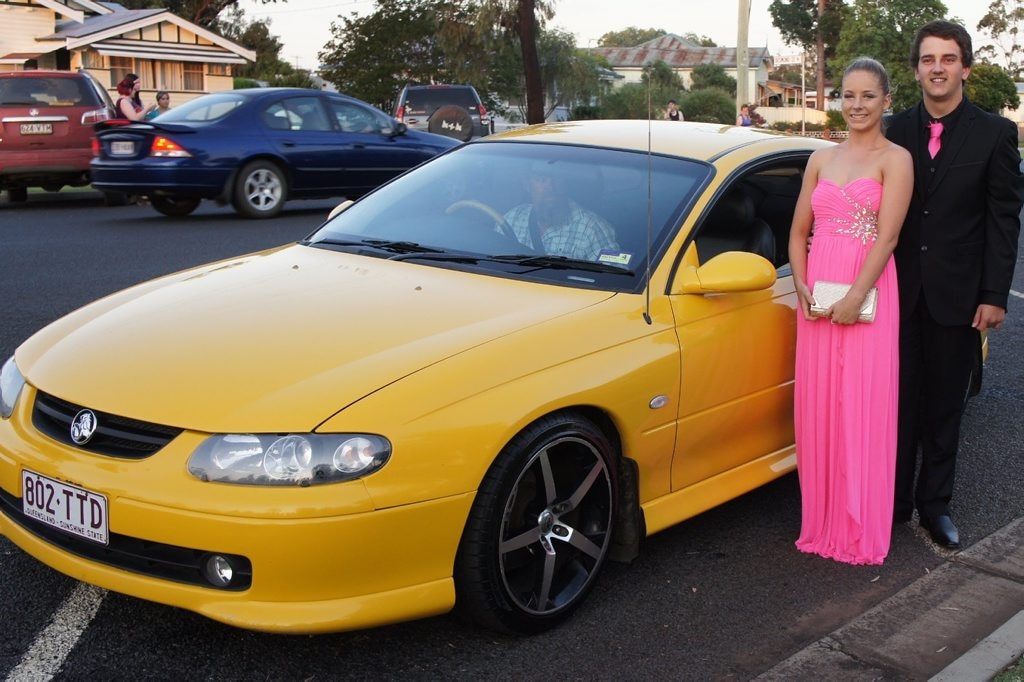 HOT PINK: Rose Pettitt and Kyle Pukallus. Picture: Photo Contributed