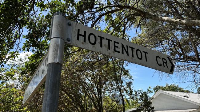 The Hottentot Crescent sign. Picture: Savannah Pocock