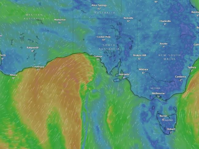 Coldest morning of the year, town hits -5.6C