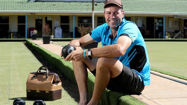 Brooke Fogden, at Millswood, is a Bowls SA Ambassador for Mental Health. Picture: Calum Robertson