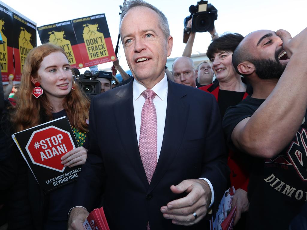 For federal Labor, re-positioning on climate change is about more than giving a tick to a coal mine. Picture Kym Smith