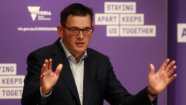 IBAC has delivered a devastating blow to Daniel Andrews’ integrity. Picture: NCA NewsWire / Sarah Matray