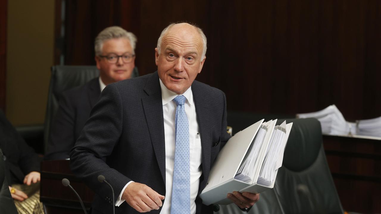 Transport Minister Eric Abetz. Picture: Nikki Davis-Jones