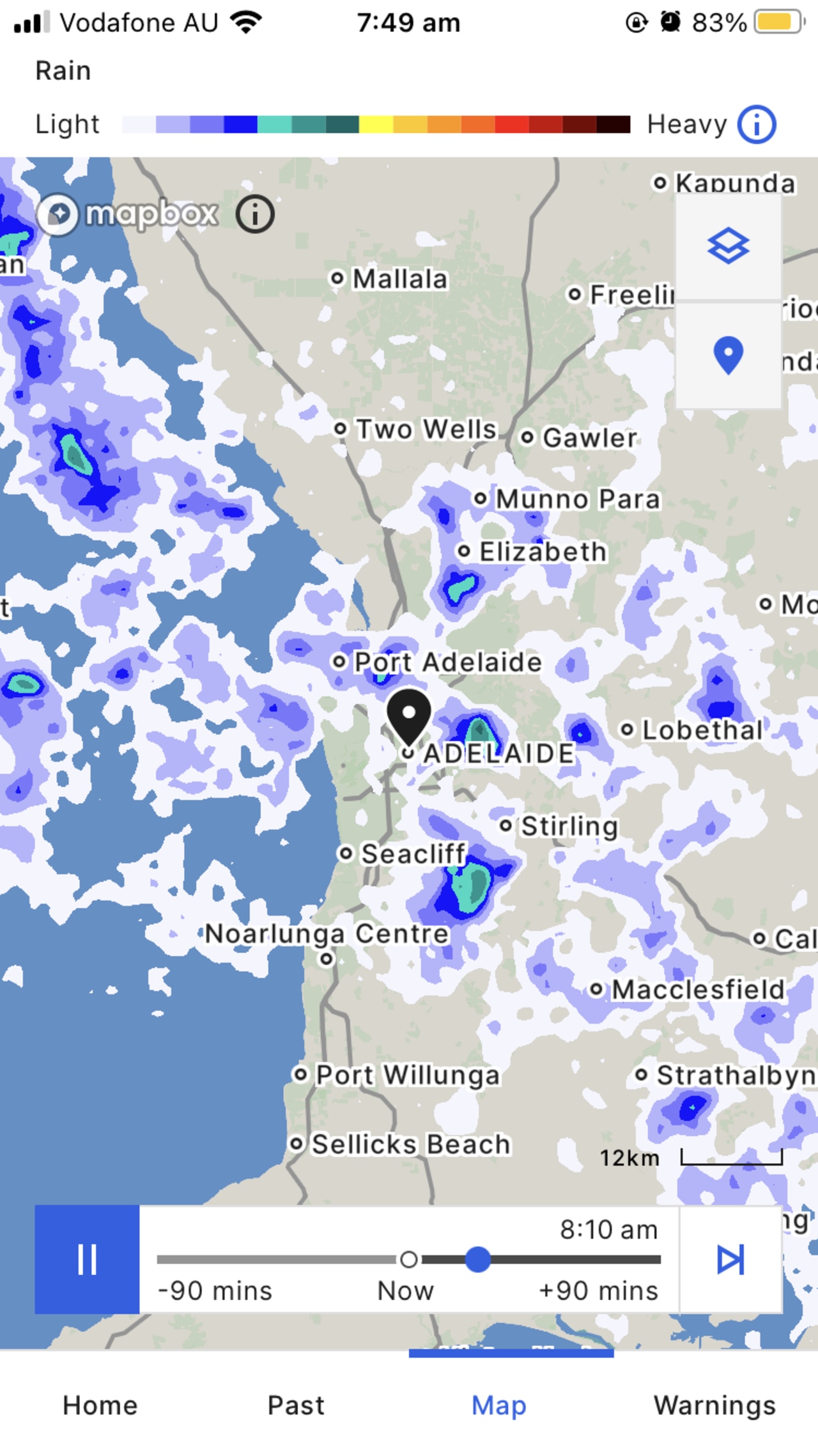 What’s that wet stuff? Rain starts to fall across Adelaide