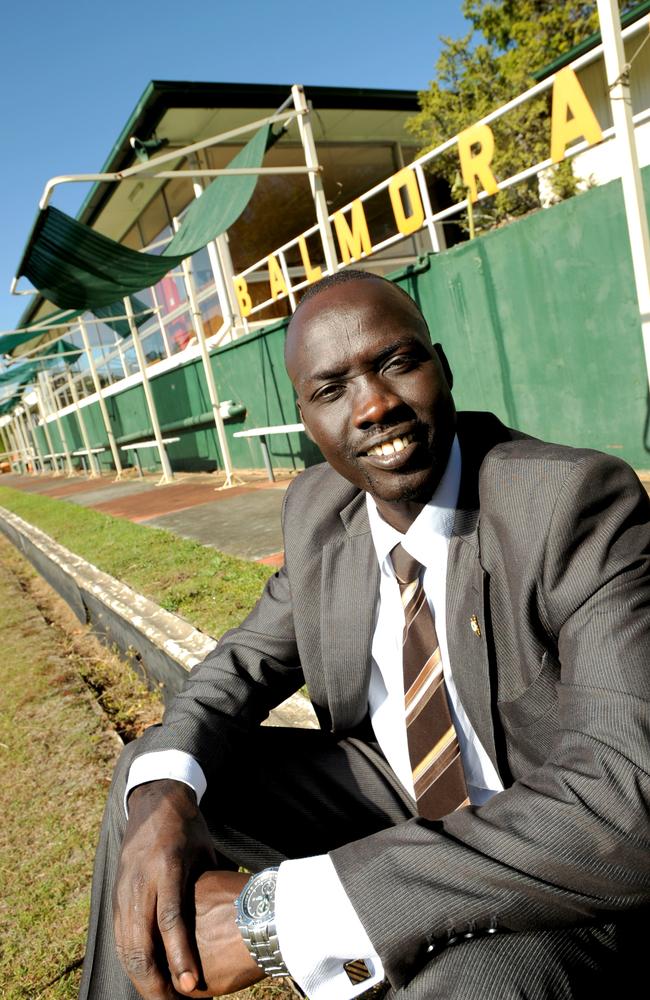 Queensland African Communities Council president Elijah Buol was named this year’s Queensland Australian of the Year Local Hero. Picture: Richard Walker