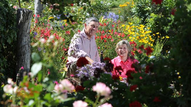 Mark and Libby Lloyd at Coriole Winery in McLaren Vale.