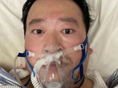 Dr Li Wenliang was quarantined in a Chinese hospital after contracting the coronavirus. Picture: Supplied