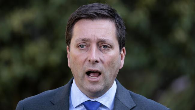 Opposition Leader Matthew Guy threw his support behind Renee Heath.