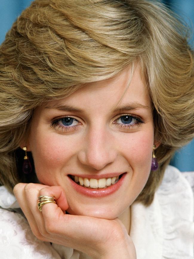 Diana, the late Princess of Wales in Kensington Palace on February 1, 1983. Picture: Getty