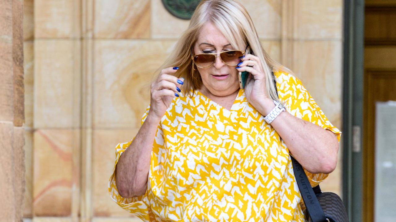 Marilyn Gaye Hendricks leaves the Adelaide Magistrates Court on Monday after she was charged with four counts of failing to comply with COVID-19 directions. Picture: NCA NewsWire/Brenton Edwards