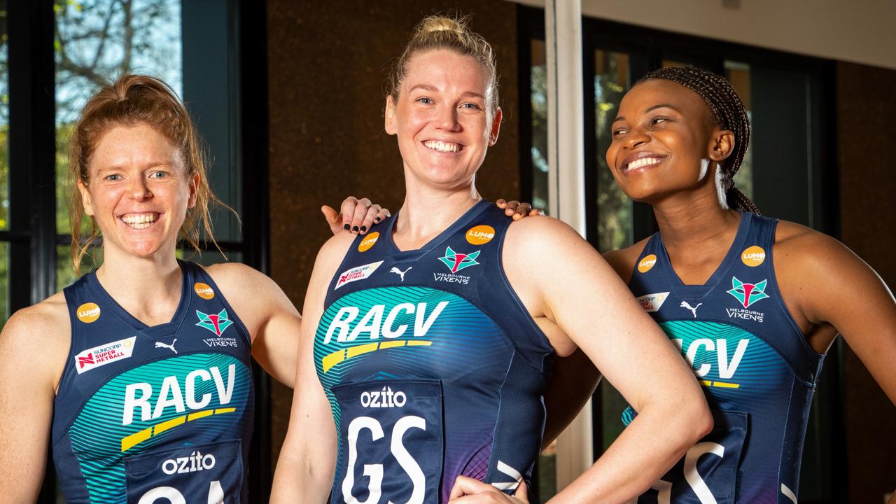 Super Netball: Melbourne Vixens re-sign Mwai Kumwenda, Tegan Philip and ...