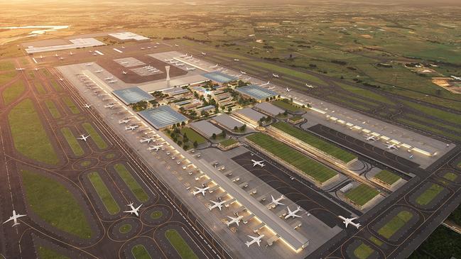 Western Sydney Airport terminal designs.