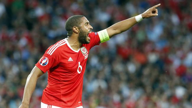 Ashley Williams captained Wales at Euro 2016.