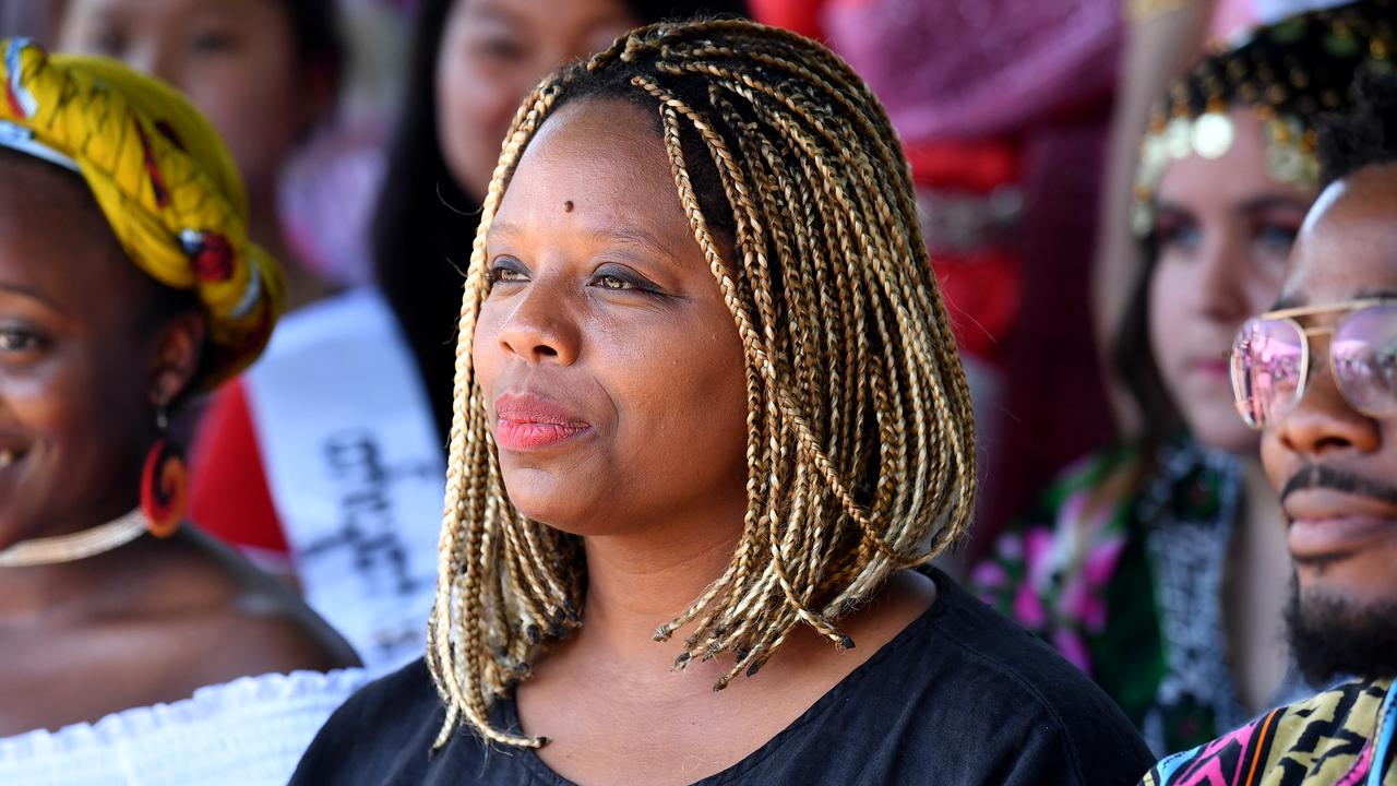 Patrisse Cullors co-founded the Black Lives Matter movement. Picture: AAP Image/Joel Carrett