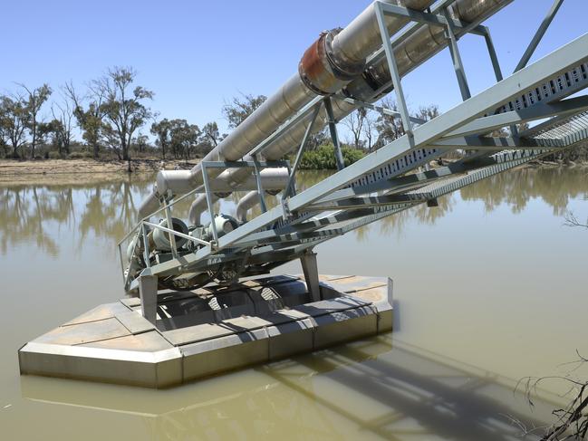 Murray River. Irrigation. Fil,e Generic Irrigation Water