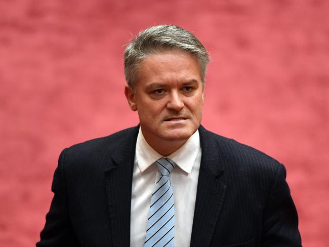 Finance Minister Mathias Cormann says the government is open to extending the inquiry. Picture: AAP