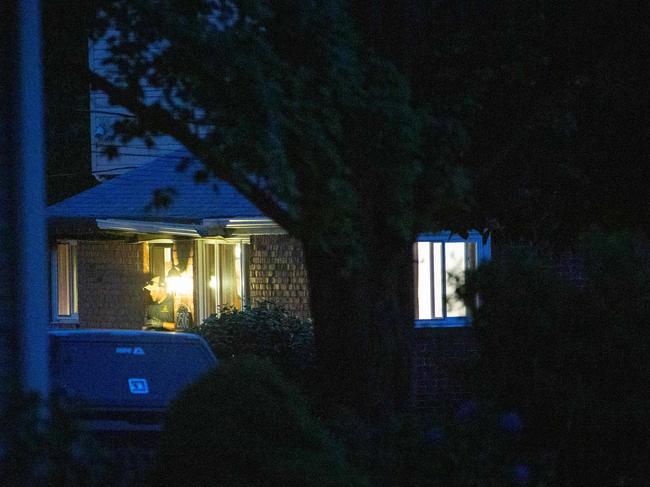 Exterior view of the home of Thomas Matthew Crooks, where the FBI is continuing its investigation into the attempted assassination of former US President Donald Trump. Picture: AFP