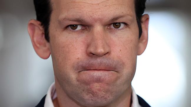 CANBERRA, AUSTRALIA - NewsWire Photos OCTOBER 19, 2021: Senator Matt Canavan spoke to media at Parliament House in Canberra.Picture: NCA NewsWire / Gary Ramage