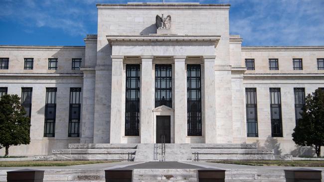 Several US Federal Reserve officials supported raising interest rates by half a percentage point in the future to combat inflation. Picture: Saul Loeb / AFP