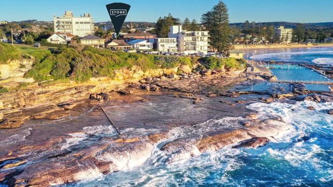 A golden oldie in a golden position on Dee Why’s oceanfront.